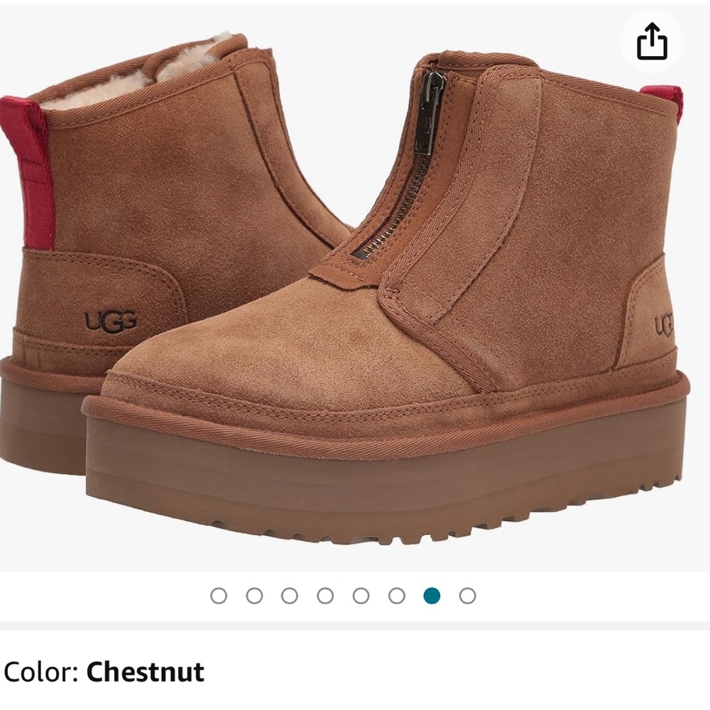 UGG Women's Neumel Platform Zip Fashion Boot